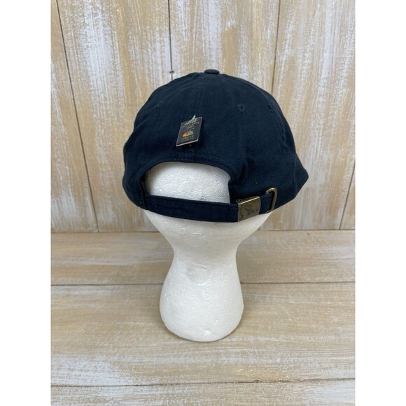 NBC Sports Olympic Team USA Black Baseball Cap Strap Back Hat w/Pin Torino 2006 - Picture 5 of 9